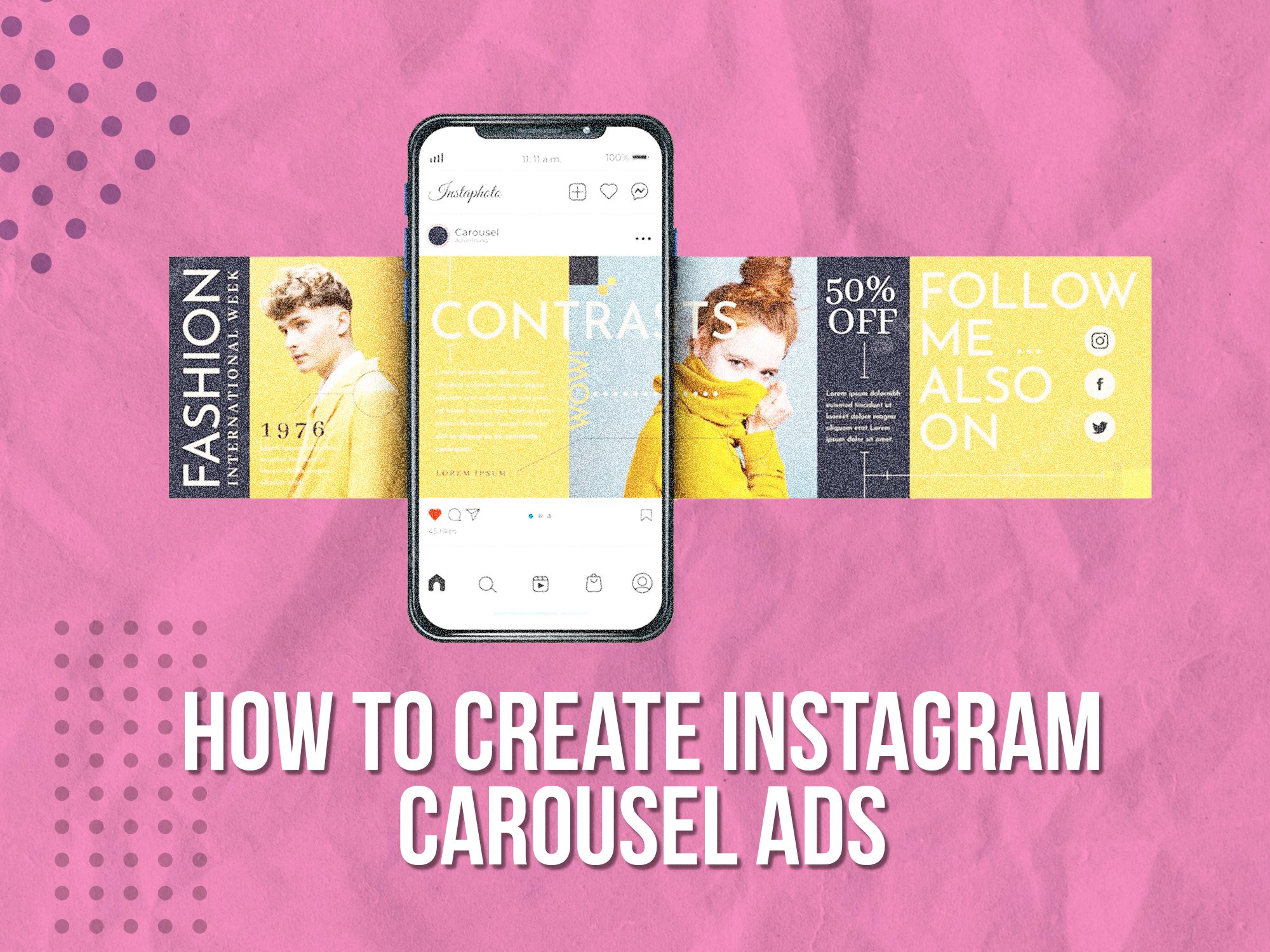 How to Create Instagram Carousel Ads